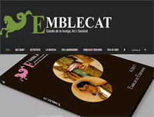 Tablet Screenshot of emblecat.com